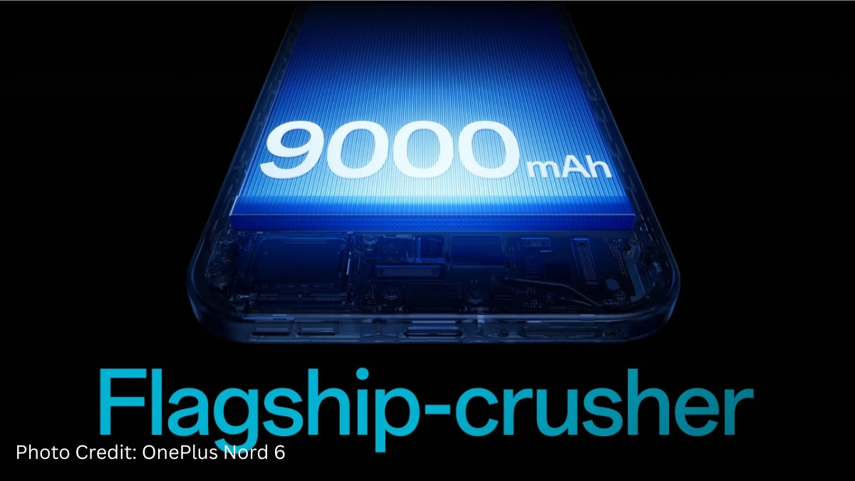OnePlus Nord 6 battery 9000mAh