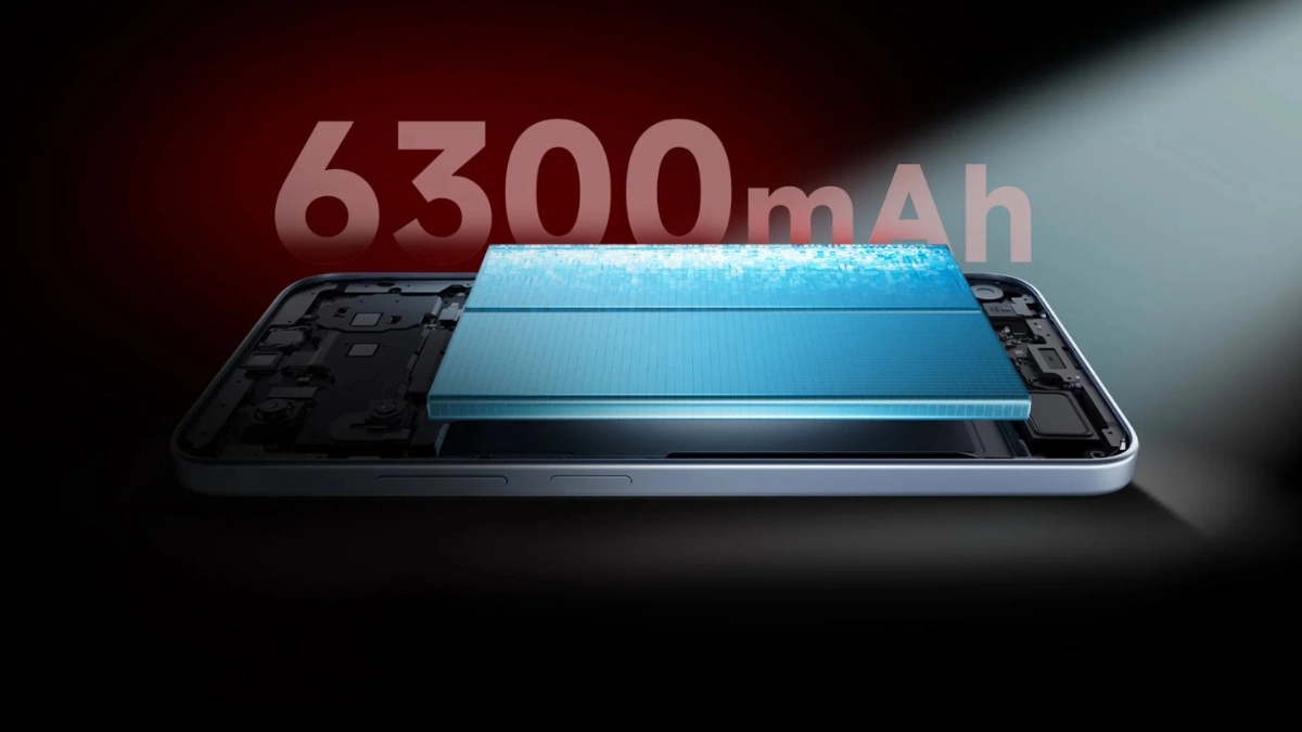 Redmi 15A 5G specifications 6300mAh battery