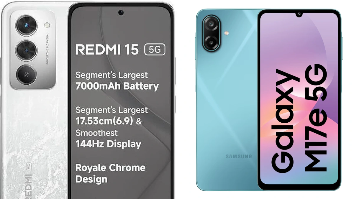 Redmi 15A vs Samsung Galaxy M17e