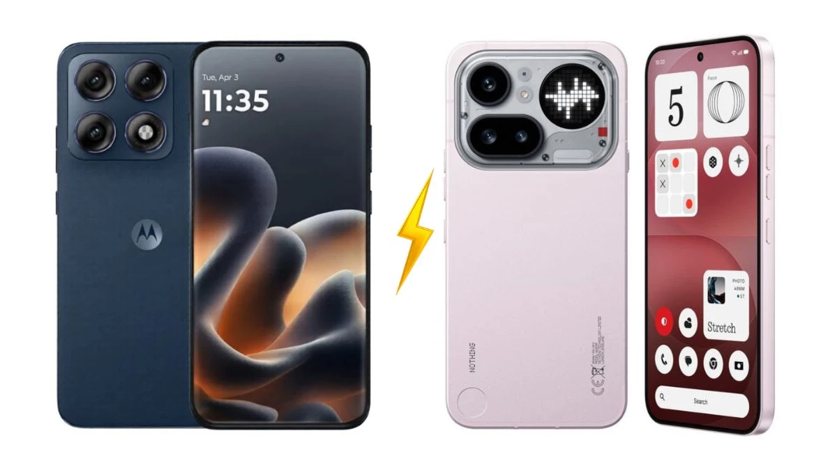 Nothing Phone (4a) Pro specs,Moto Edge 70 Pro price in India, Moto Edge 70 Pro vs Phone 4a Pro comparison