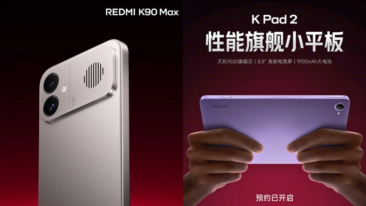 Redmi K90 Max launch date China , Redmi Pad 2 Hindi review