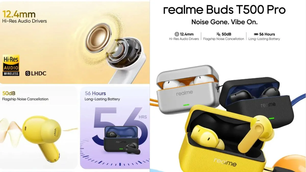 realme buds t500 pro battery life